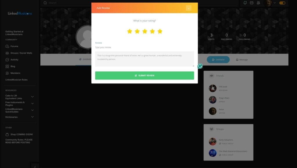 add a review