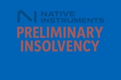 Native Instruments Prelimary Insolvency