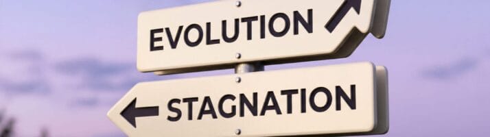 signpost choice: evolution, stagnation