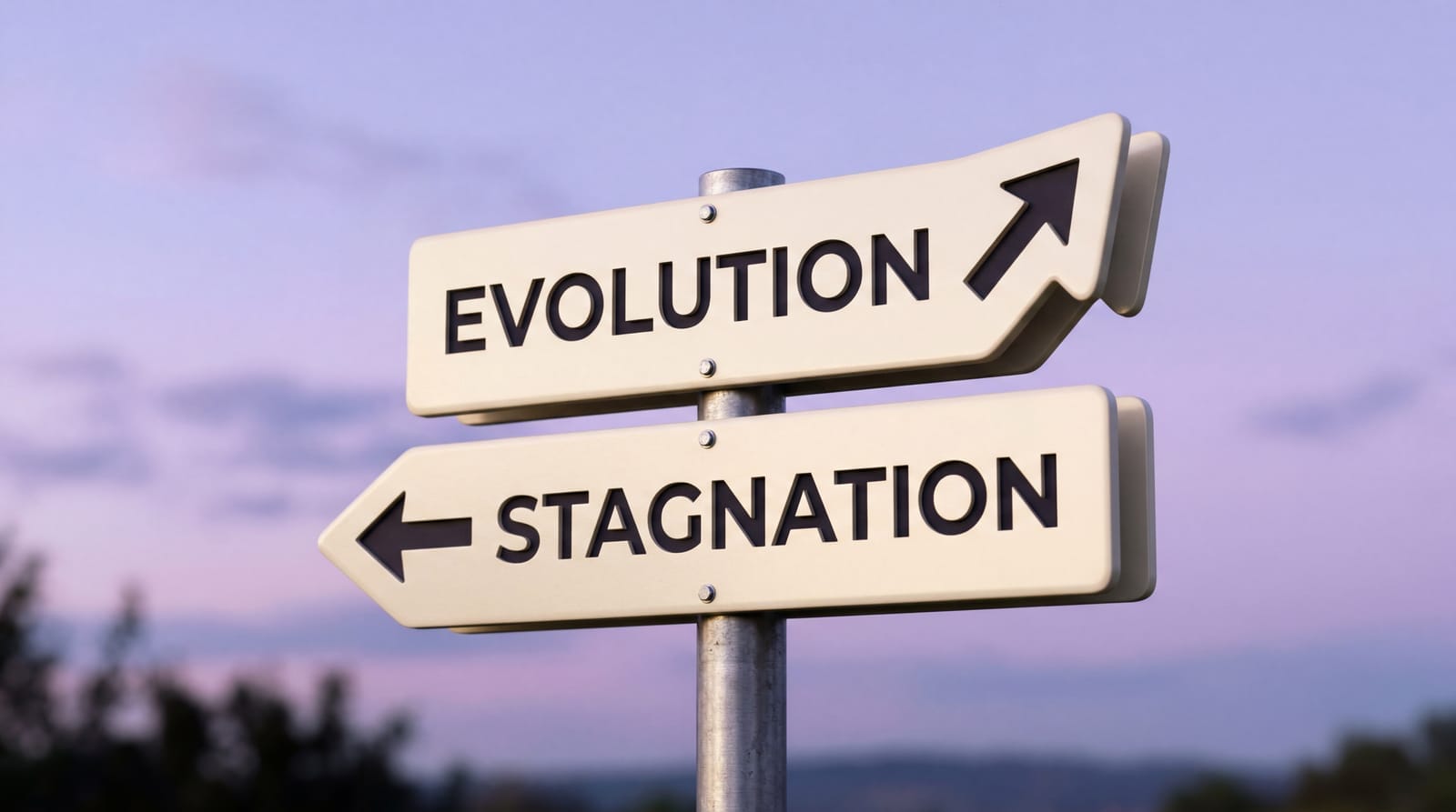 signpost choice: evolution, stagnation