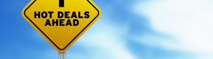 hot deals ahead